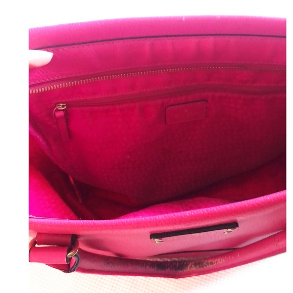 KATE SPADE Wellesley Small Camryn Sweetheart Pink Leather Satchel - Picture 8 of 11